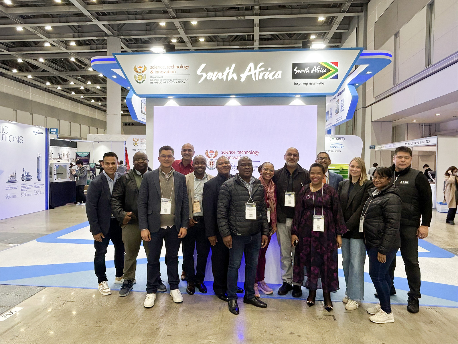 南アフリカ大使館のお客様より